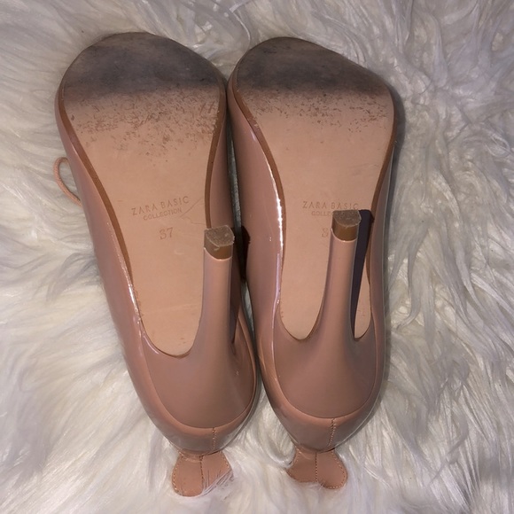 SOLD! Zara lace up pumps - Picture 4 of 4